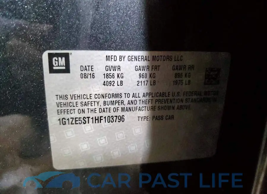 1G1ZE5ST1HF103796# 12
