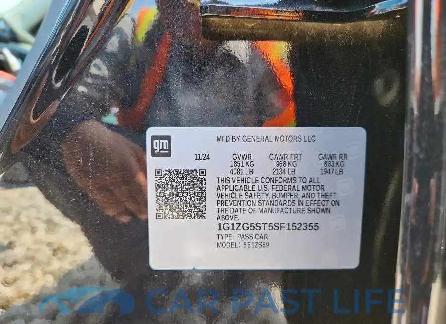 1G1ZG5ST5SF152355# 12