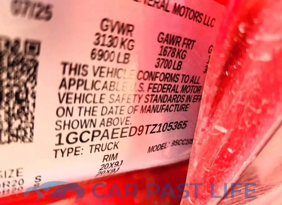 1GCPAEED9TZ105365# 12
