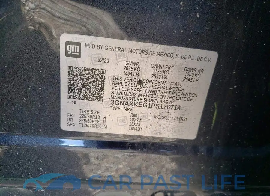 3GNAXKEG1PS176714# 14