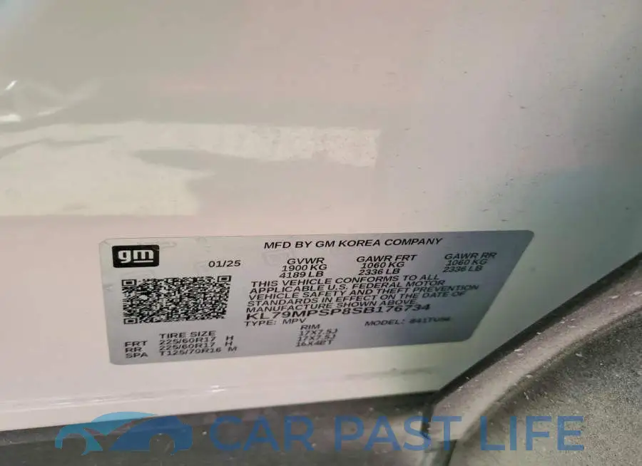 KL79MPSP8SB176734# 14