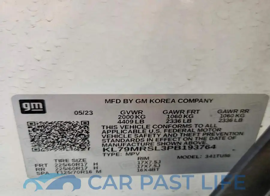 KL79MRSL3PB193764# 13