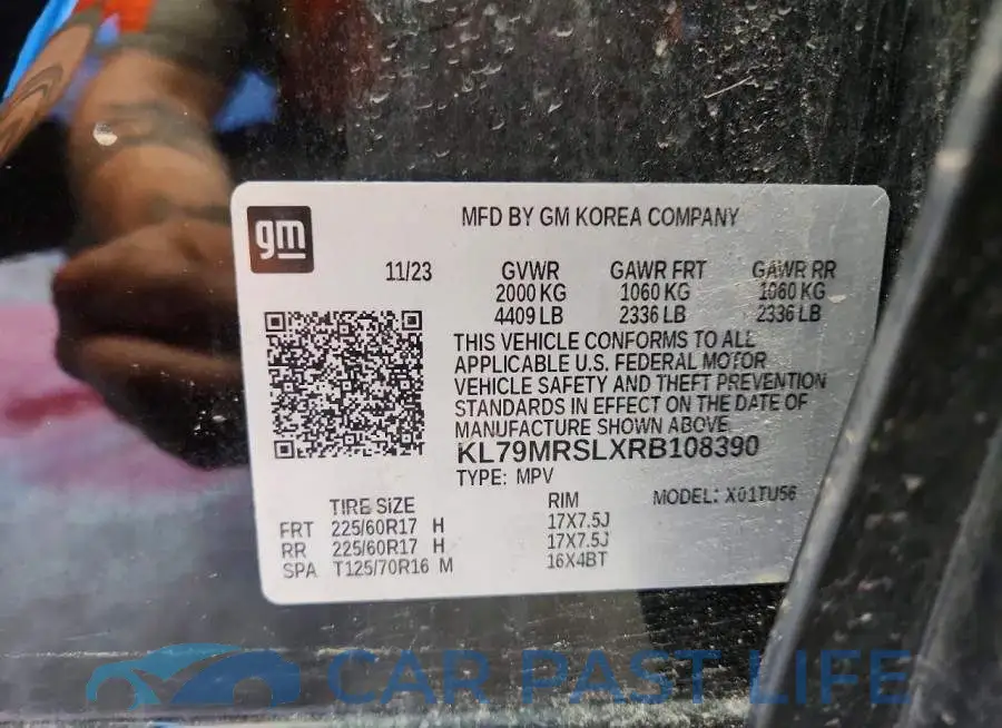 KL79MRSLXRB108390# 14