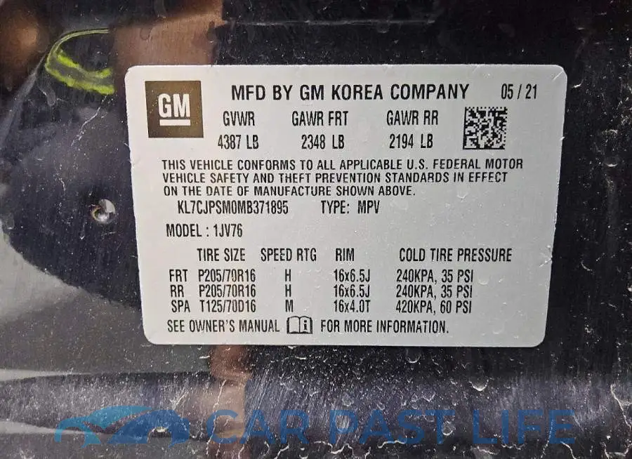 KL7CJPSM0MB371895# 13
