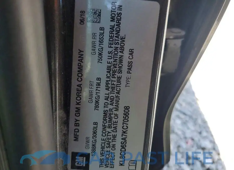 KL8CD6SA7KC705608# 13