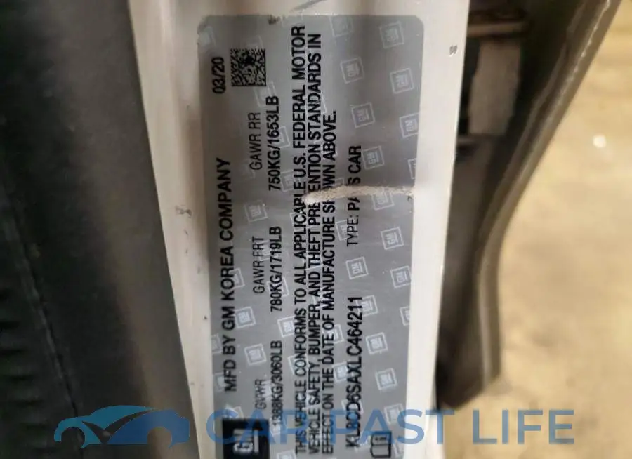 KL8CD6SAXLC464211# 13