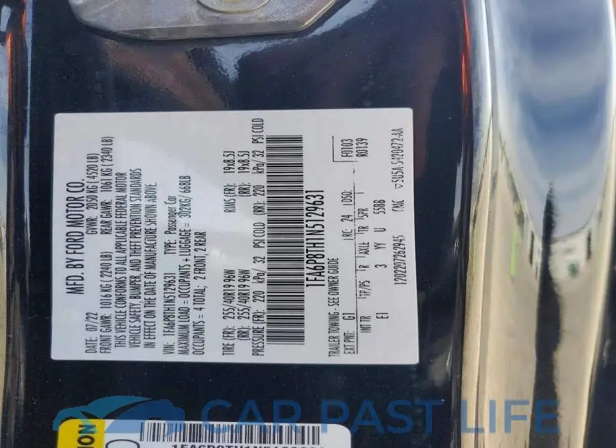 1FA6P8TH1N5129631# 12