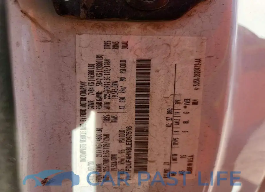 1FDUF4HN8LED97516# 13