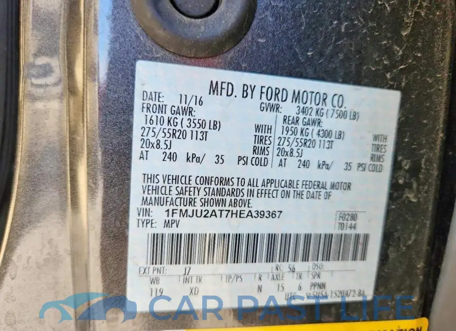 1FMJU2AT7HEA39367# 13