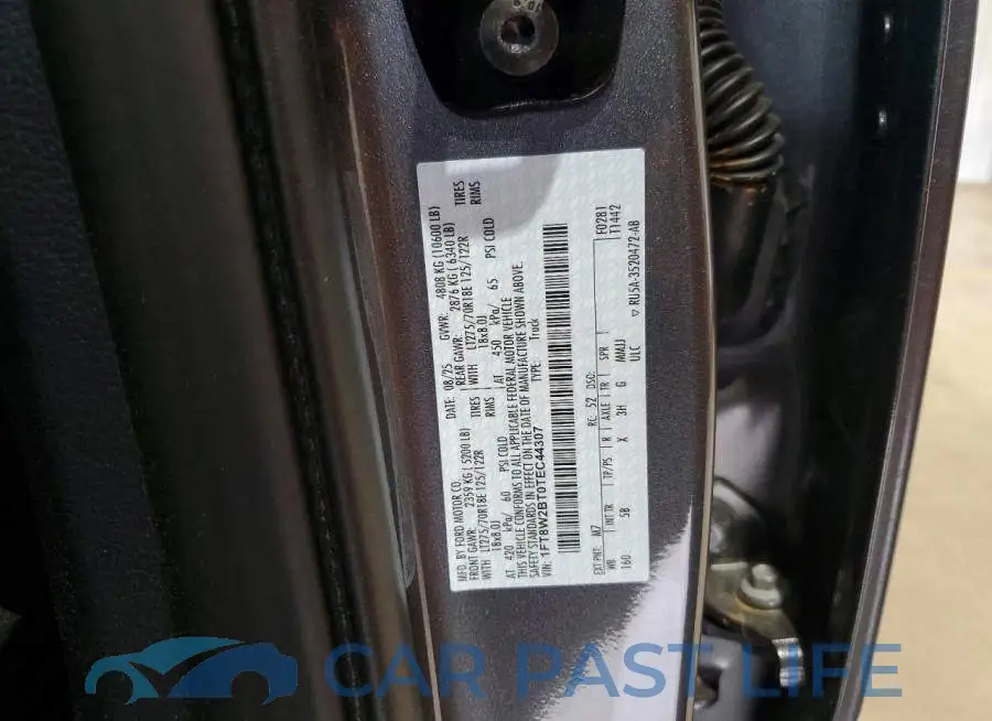 1FT8W2BT0TEC44307# 13