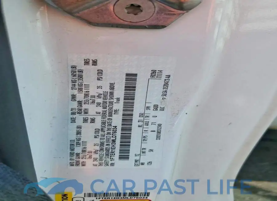 1FTER1EH3MLD76034# 13