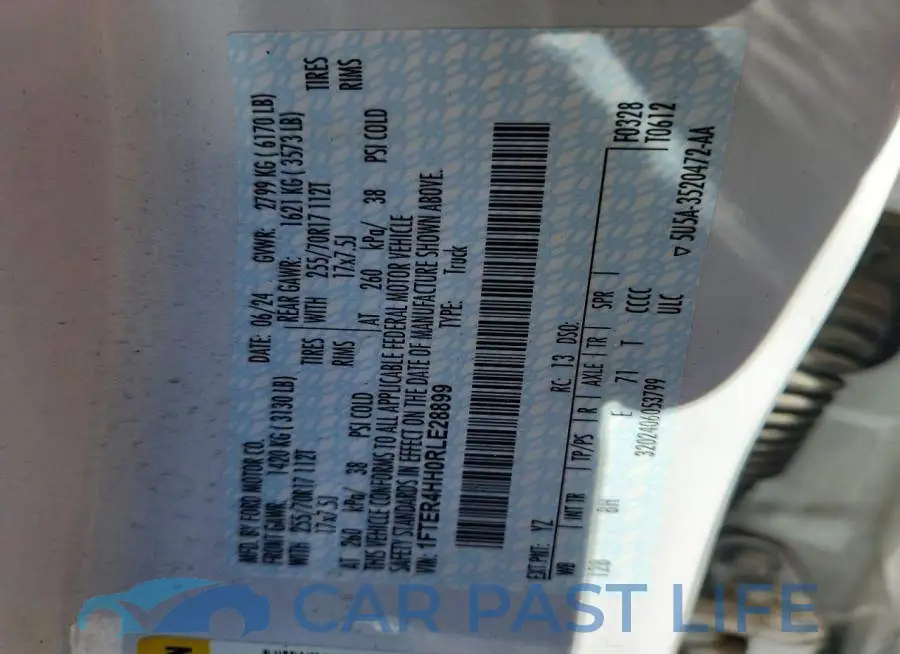 1FTER4HH0RLE28899# 13