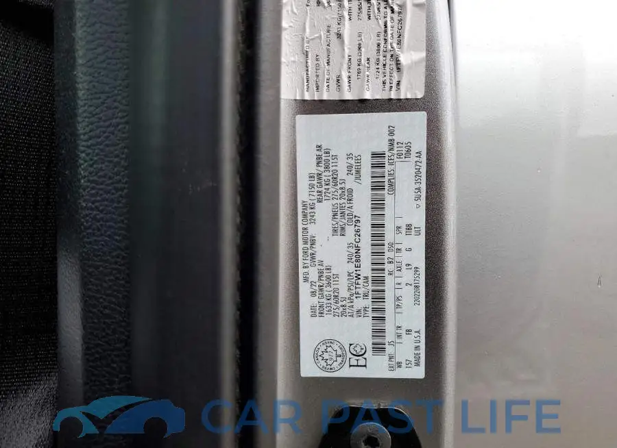 1FTFW1E80NFC26797# 12