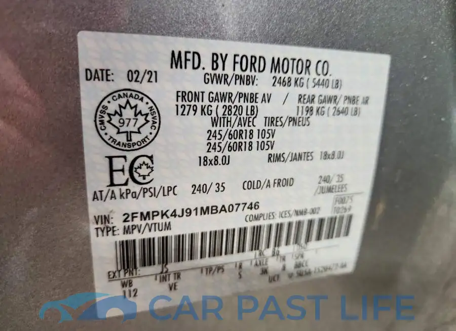 2FMPK4J91MBA07746# 14