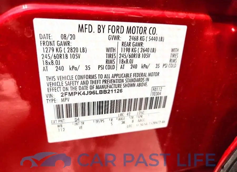 2FMPK4J96LBB21126# 13