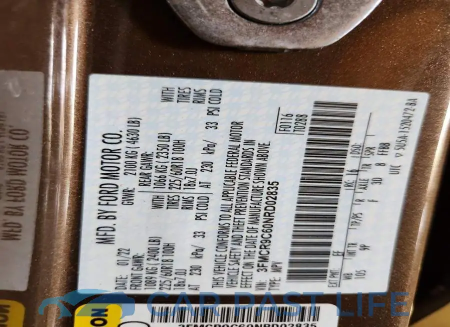 3FMCR9C60NRD02835# 13