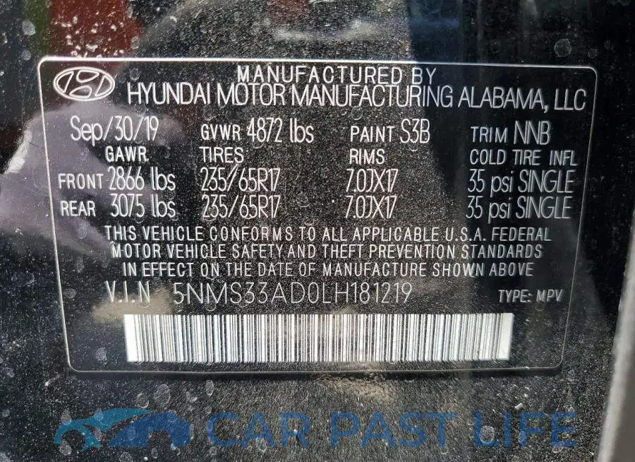 5NMS33AD0LH181219# 13