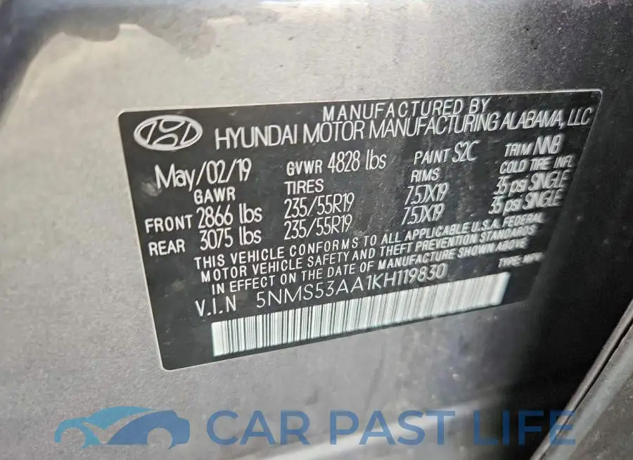 5NMS53AA1KH119830# 12