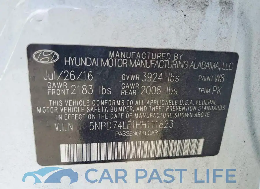 5NPD74LF1HH111823# 12