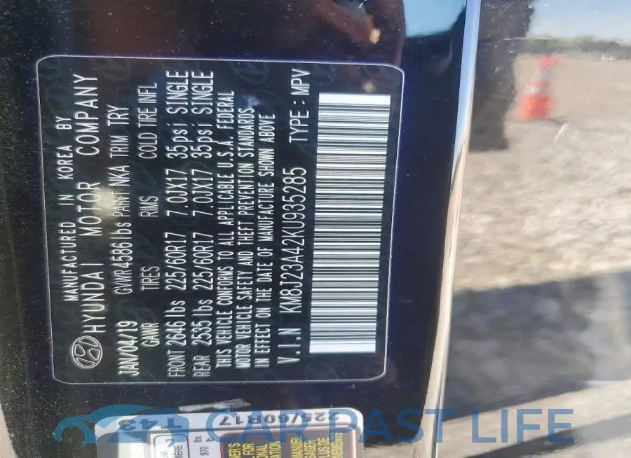 KM8J23A42KU935285# 13