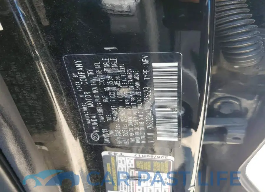 KM8J23A43KU935229# 12