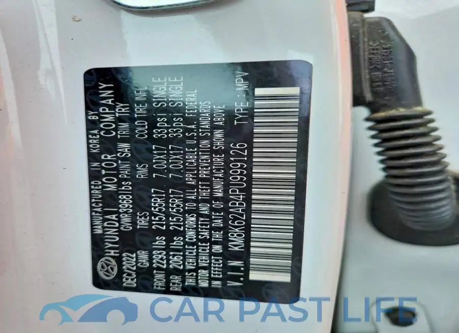 KM8K62AB4PU999126# 13