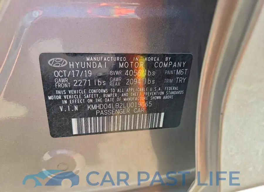 KMHD04LB2LU019065# 12