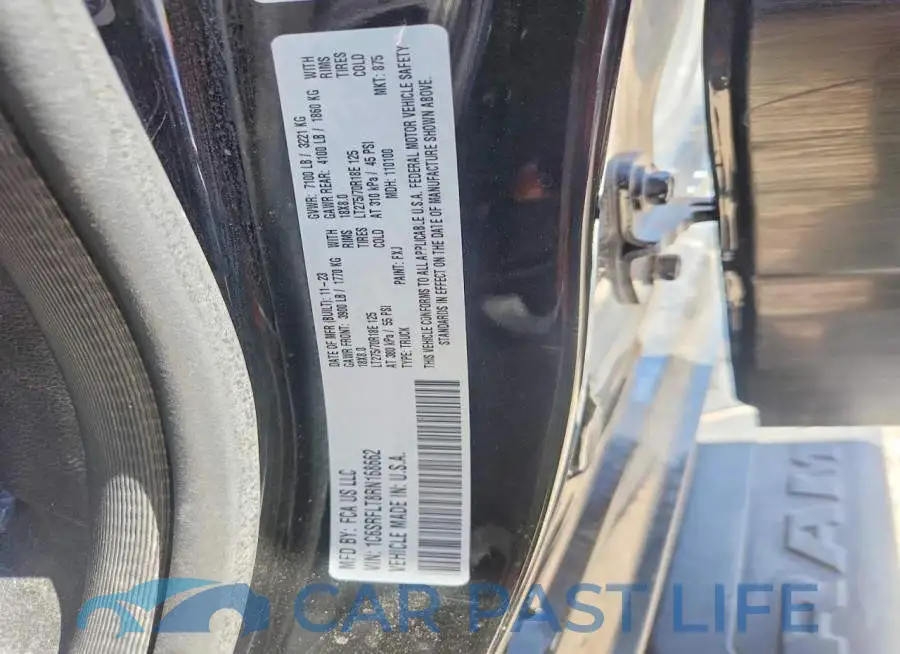 1C6SRFLT8RN168662# 12