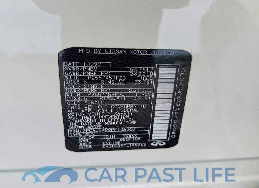 3PCAJ5KR9PF106260# 14