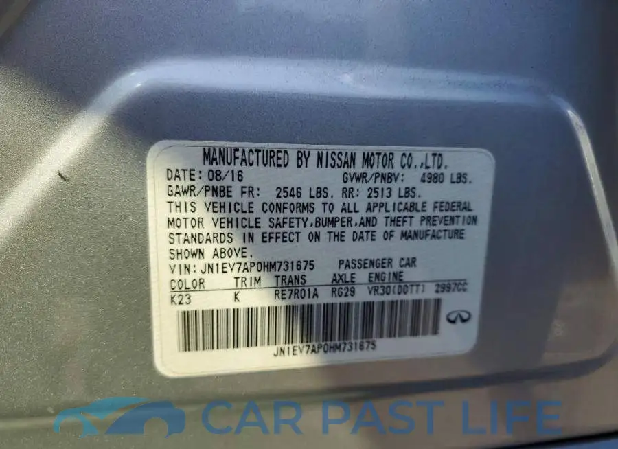 JN1EV7AP0HM731675# 12