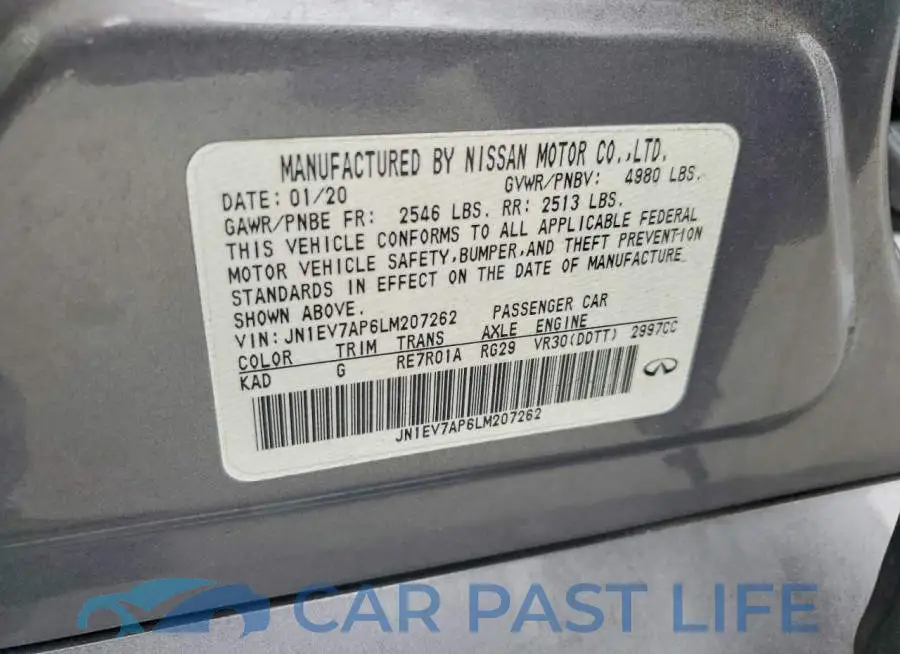 JN1EV7AP6LM207262# 12