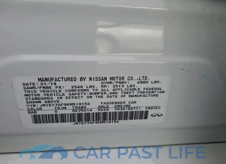 JN1EV7AP9KM519154# 12