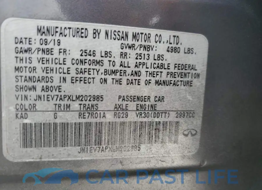 JN1EV7APXLM202985# 12