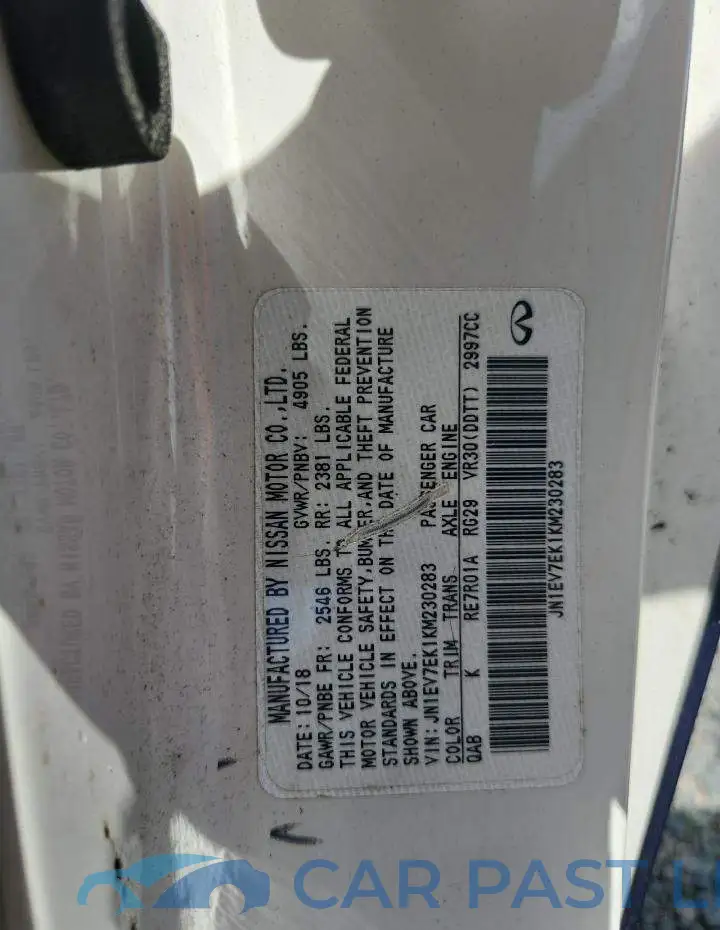 JN1EV7EK1KM230283# 12