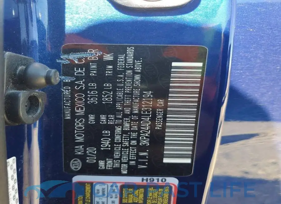 3KPA24AD4LE312194# 13