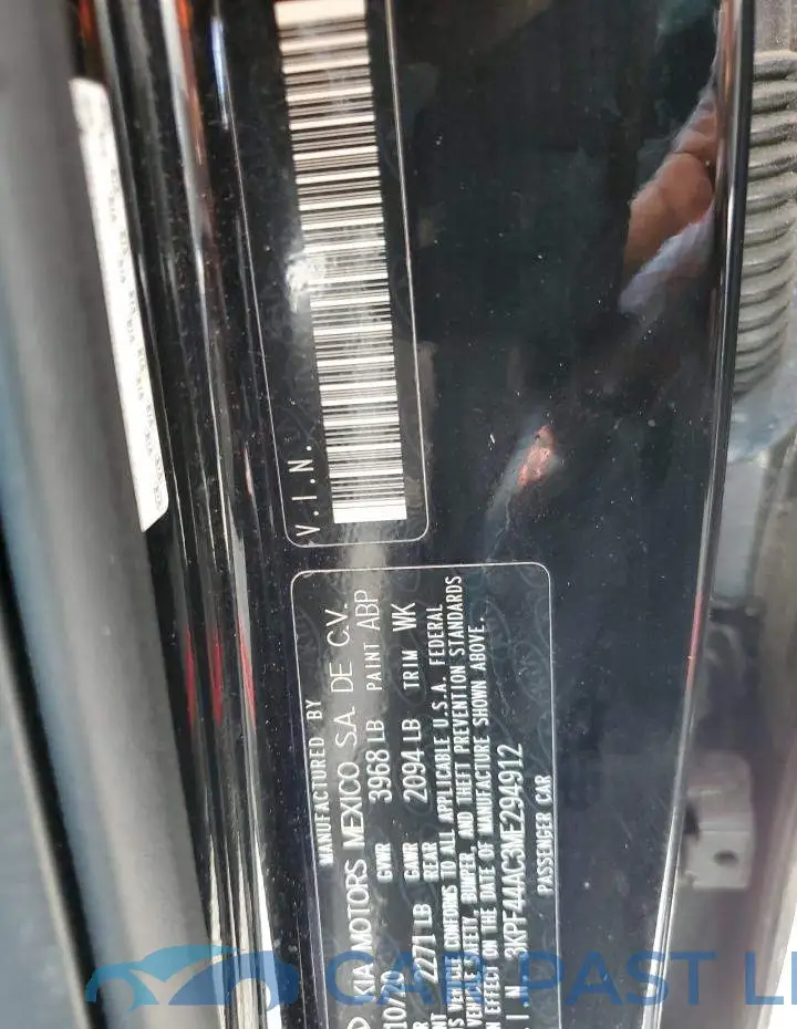 3KPF44AC3ME294912# 12