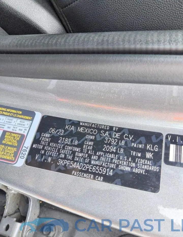 3KPF54AD2PE655914# 12