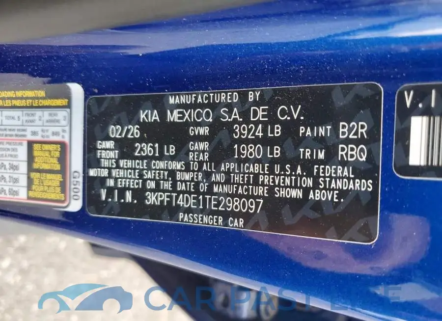 3KPFT4DE1TE298097# 13