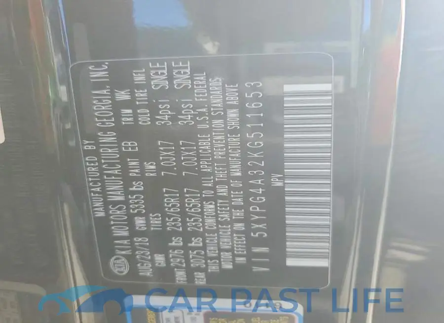 5XYPG4A32KG511653# 13