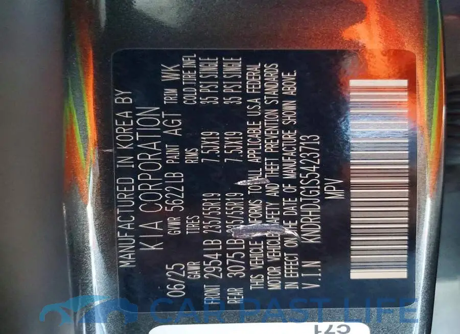 KNDRHDJG1S5423713# 13