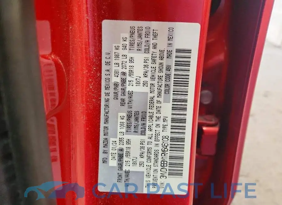 3MVDMBBM1RM646108# 14