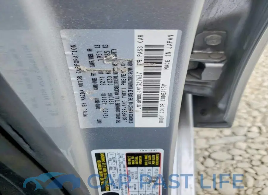 JM1BPBBL4M1327637# 12