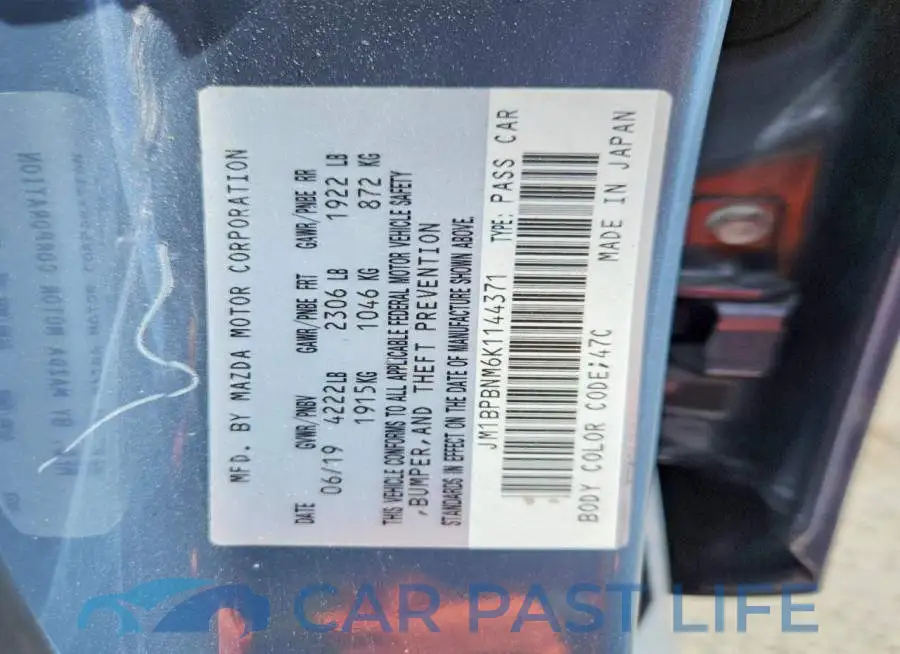 JM1BPBNM6K1144371# 12