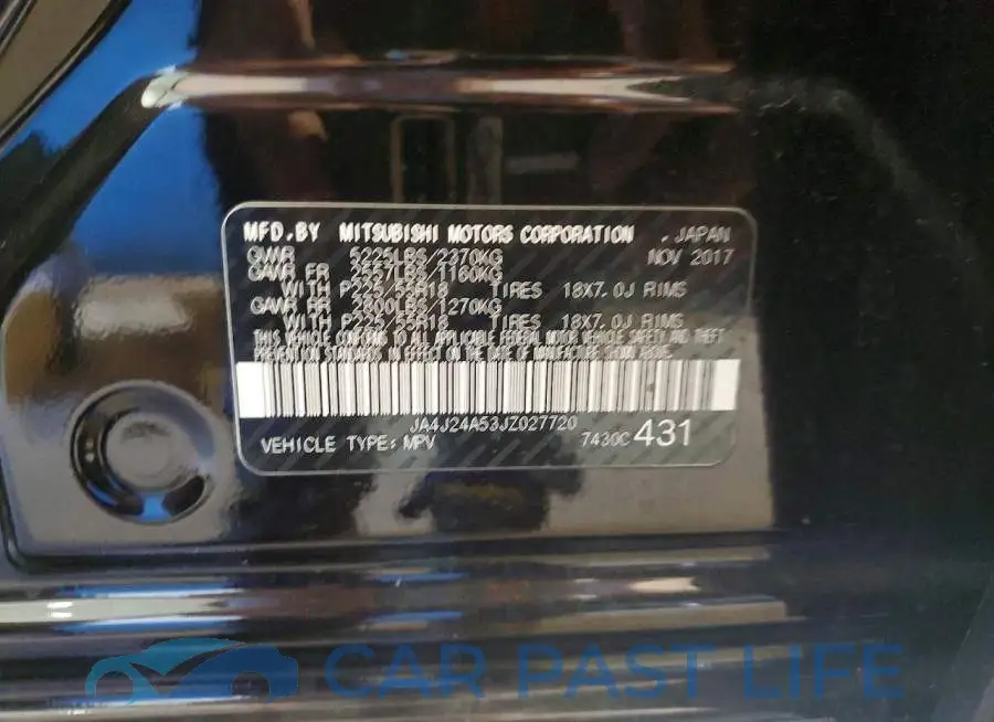 JA4J24A53JZ027720# 13