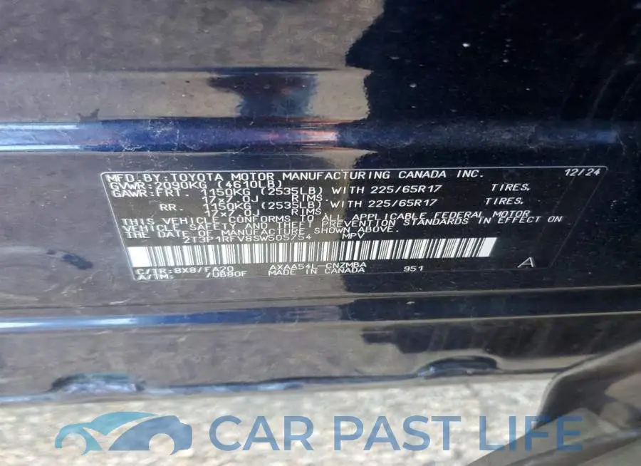 2T3P1RFV8SW505754# 13