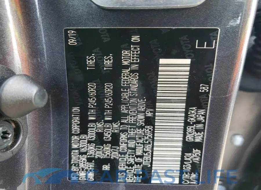 JTEBU5JR6L5756958# 13