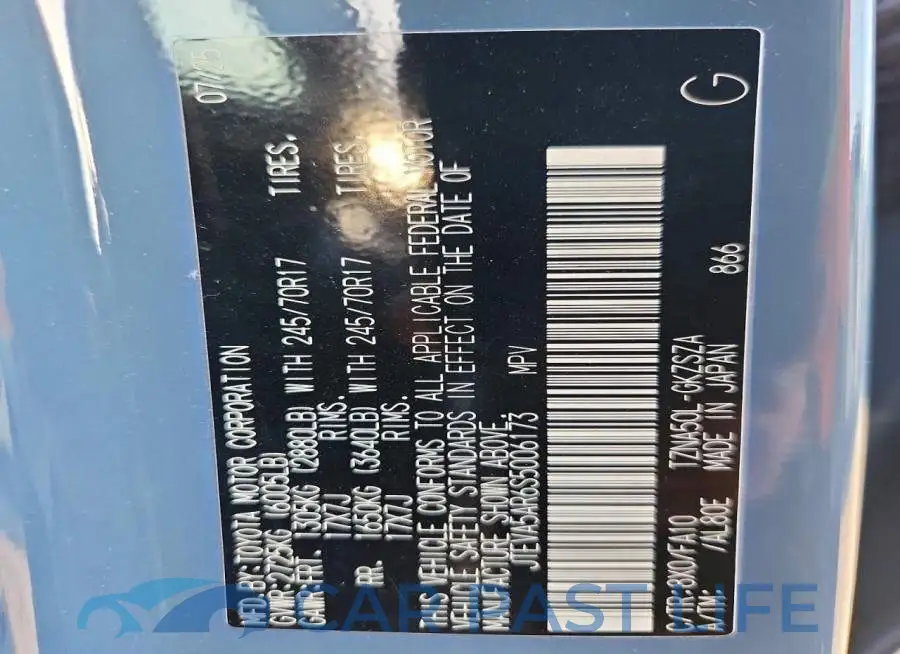 JTEVA5AR6S5006173# 13