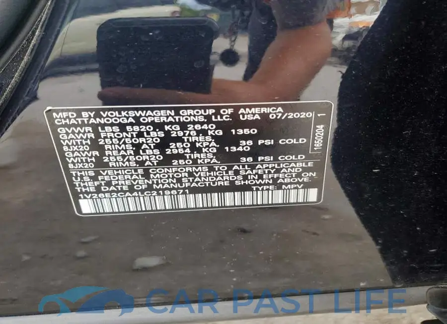 1V26E2CA4LC219671# 13