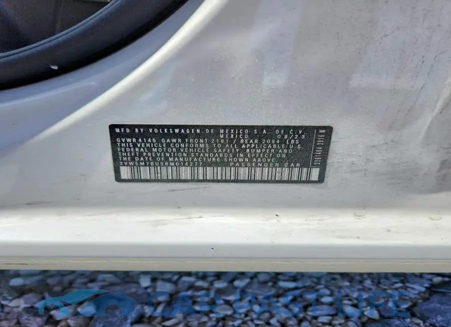 3VW5M7BU9RM014277# 12