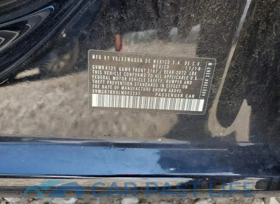 3VWCB7BU9LM003283# 12